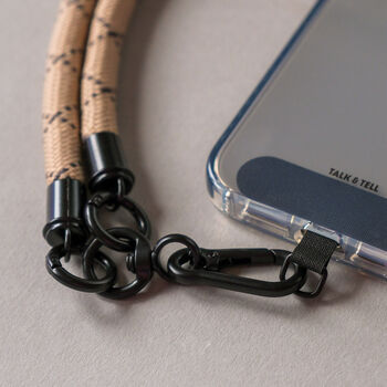 Natural Beige Phone Strap Universal Crossbody Rope Lanyard, 4 of 4