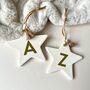 Personalised Initial Star Bauble Decoration, thumbnail 3 of 4