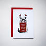 I Don't Hate You All Of The Time Grumpy Cat Card, thumbnail 2 of 2
