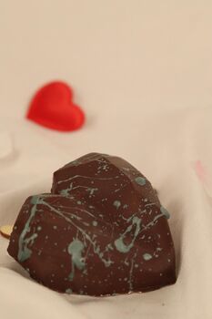 Pbj Stuffed Chocolate Heart | Saffire Chocolates, 4 of 8
