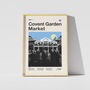 Covent Garden Market Mid Century Style Print, thumbnail 7 of 8