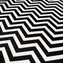 Black And White Soft Cushion Cover With Zig Zag Pattern, thumbnail 2 of 7