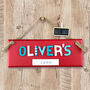 Bedroom Door Plaque For Boys, thumbnail 1 of 5