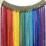 Personalised Wooden Name Hoop With Rainbow Fringing, thumbnail 9 of 9