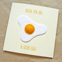 Personalised Handmade 'Good Egg' Birthday Card, thumbnail 1 of 5