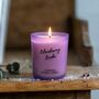 Blueberry And Vanilla Bakery Scented Soy Wax Candle, thumbnail 1 of 6