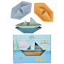 Montessori Food Grade Silicone Floating Boats For Bath, thumbnail 1 of 9