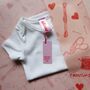 Hand Embroidered Personalised Rainbow Baby Grow, thumbnail 6 of 8