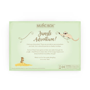 Jungle Adventure Music Box Card, 3 of 5