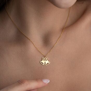 Sterling Silver Bell Necklace, 3 of 9