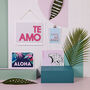 'Te Amo' Love Art Print, thumbnail 6 of 7