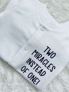 Twice The Blessing Twin Baby Gift, 5 of 11