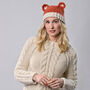 Adult Fox Hat Easy Crochet Kit, thumbnail 5 of 9