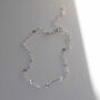 Sterling Silver Shimmer Anklet, thumbnail 5 of 6