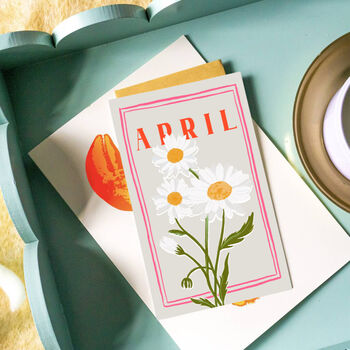 Personalised Birth Flower Print And Seeds Gift Set, 6 of 9