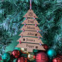 Personalised Christmas Tree Decoration, thumbnail 4 of 5