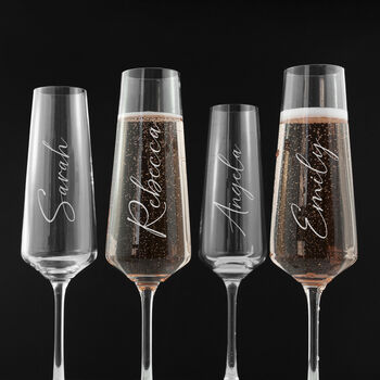Personalised Elegance Champagne Flute, 6 of 8