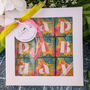 Birthday Biscuits Gift Box, Tropical Flowers, Nine Pieces, thumbnail 6 of 9