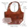 Shoulder Bag With Slip Pocket, Tan, thumbnail 6 of 6