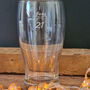21st Birthday Bow Tie Beer Glass, thumbnail 2 of 8