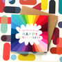 Colourful Happy Anniversary Card, thumbnail 3 of 5