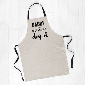 Personalised Life's A Garden Apron, 3 of 5