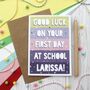 Good Luck On Your First Day At School Card, thumbnail 8 of 8