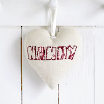 Personalised Hanging Heart Gift For Mum, Grandma, Auntie, 8 of 12