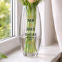 Wedding Anniversary Gifts Personalised Flower Vase Mr And Mrs, thumbnail 3 of 6