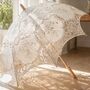 Victorian Lace Umbrella Sun Wedding Summer Parasol, thumbnail 1 of 6