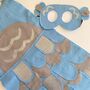 Grey Blue Little Fish Costume For Children And Adults, thumbnail 4 of 10