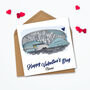 Valentines Tottenham Fc Personalised Card, thumbnail 2 of 5