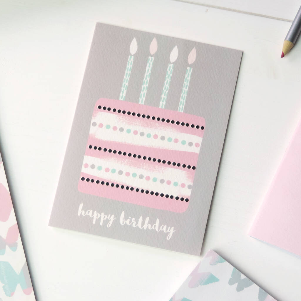 Personalised Happy Birthday Letterbox Stationery Set By Elle Jane ...