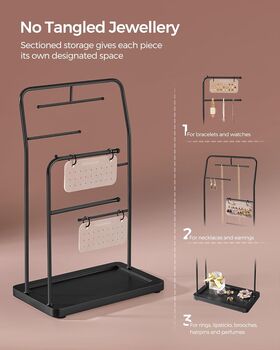 Jewellery Stand Organiser Display Holder, 4 of 7