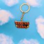 Stress Less Enamel Keyring, thumbnail 4 of 4