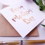 Happy Mother's Day | Personalised Foiled Card, thumbnail 4 of 4