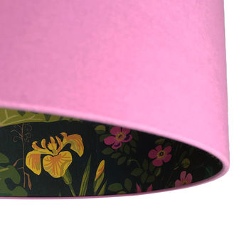 Rabarber Silhouette Lampshades In Candy Floss Pink, 2 of 10