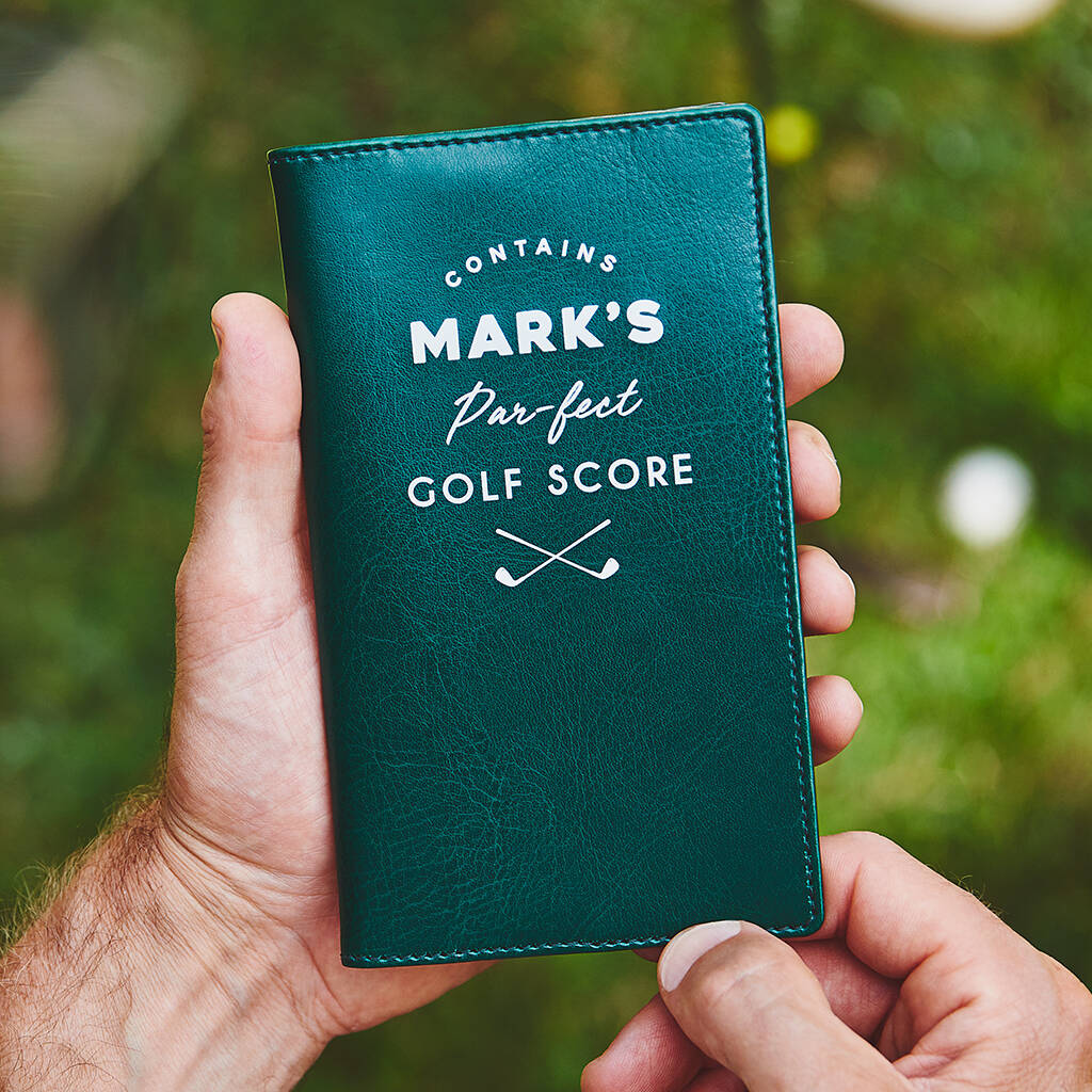 Personalised Golf Score Card Holder, 1 of 11