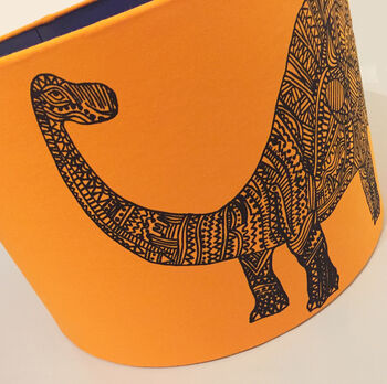 Mix And Match Dinosaur Drum Lampshade, 6 of 11