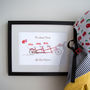 Personalised 'On Your Bike' Family Print, thumbnail 1 of 7