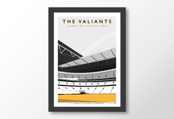 Port Vale The Valiants Wembley Poster, 8 of 8