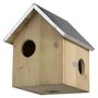 Wooden Squirrel House And Nesting Box With Zinc Roof Gift, thumbnail 1 of 4