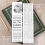 Funny Golden Retriever Dog Bookmark, thumbnail 2 of 7