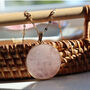 Rose Quartz Round Pendant Necklace, thumbnail 1 of 7