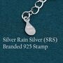 Sterling Silver Delicate 4mm Moonstone Bracelet, thumbnail 8 of 12