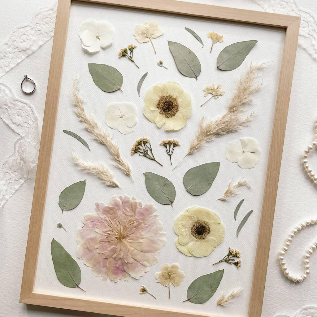 Wedding Bouquet Preservation By Pressed Meadow | notonthehighstreet.com