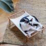 Solid Copper Cat And Dog Hammock, Minimalist Copper Pet Lounger, thumbnail 2 of 6