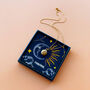 Petite Moon And Star Locket Necklace, thumbnail 7 of 10