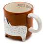 Ceramic Spotty Dog Footed Mug, thumbnail 2 of 5