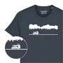 Motorhome Mountains Organic Cotton T Shirt, thumbnail 1 of 3